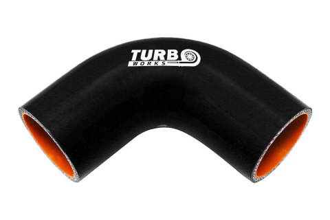 Kolanko 90st TurboWorks Pro Black 15mm