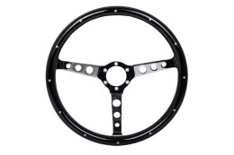 Kierownica 380mm Drewno Silver