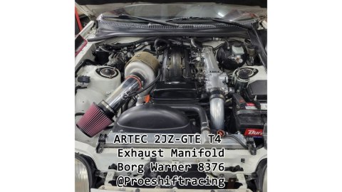 Kolektor wydechowy Toyota 2JZ-GTE T4