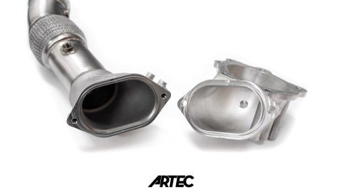 Mitsubishi Evo 10 4B11T 3.5" Cast Dump / Front Pipe - Version 1
