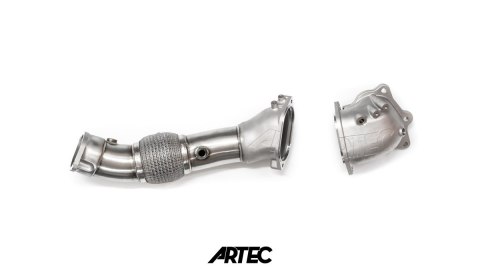 Mitsubishi Evo 10 4B11T 3.5" Cast Dump / Front Pipe - Version 1
