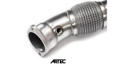 Mitsubishi Evo 10 4B11T 3.5" Cast Dump / Front Pipe - Version 1