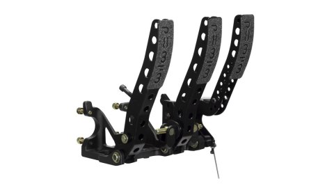 Pedalbox dolny montaż (hamulec, sprzęgło, gaz) + cięgno gazu Wilwood