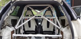 Rollbar skręcana pół klatka Fiat Grande Punto Abarth Black