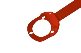 Rozpórka BMW 3 E34 przednia górna Red