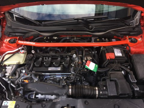 Rozpórka Honda Civic X przednia górna White