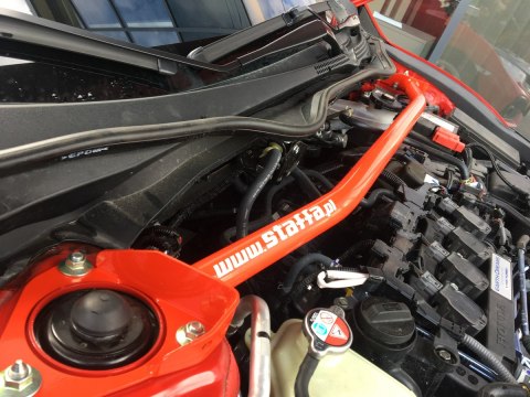 Rozpórka Honda Civic X przednia górna White