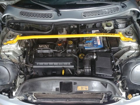 Rozpórka Mini I R50 przednia górna Black