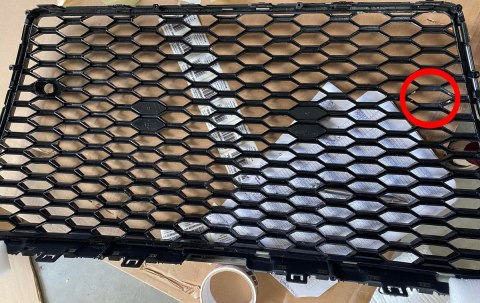 Grill Audi A7 C7 Gloss Black