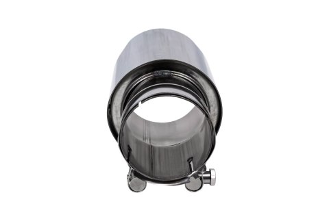 Końcówka tłumika 101mm wejście 70mm Polerowana