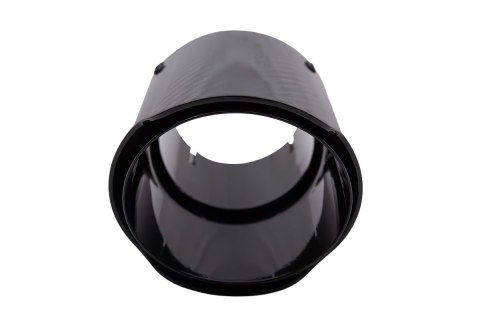 Końcówka tłumika 101mm wejście 76mm Carbon Gloss