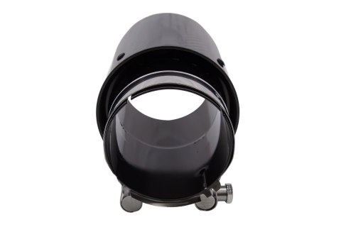 Końcówka tłumika 101mm wejście 76mm Carbon Gloss