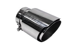 Końcówka tłumika 101mm wejście 76mm Polerowana