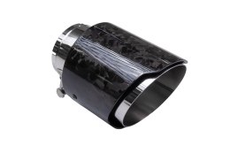 Końcówka tłumika 114mm wejście 70mm Carbon Gloss