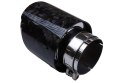 Końcówka tłumika 114mm wejście 76mm Carbon Gloss