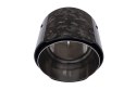 Końcówka tłumika 114mm wejście 76mm Carbon Gloss