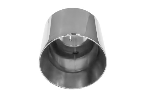 Końcówka tłumika 127mm wejście 67mm Polerowana