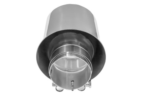Końcówka tłumika 127mm wejście 67mm Polerowana