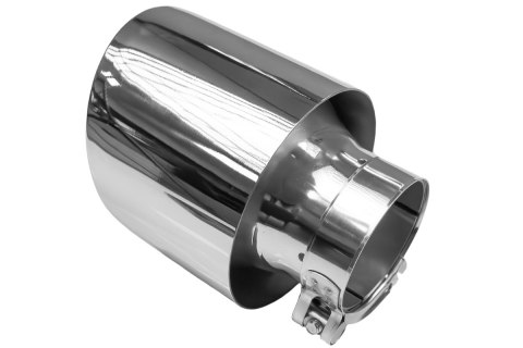 Końcówka tłumika 127mm wejście 76mm Polerowana