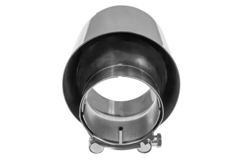 Końcówka tłumika 127mm wejście 76mm Polerowana
