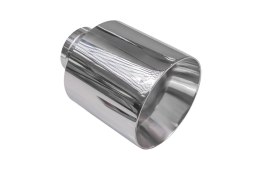 Końcówka tłumika 127mm wejście 76mm Polerowana