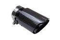 Końcówka tłumika 89mm wejście 70mm Carbon Gloss