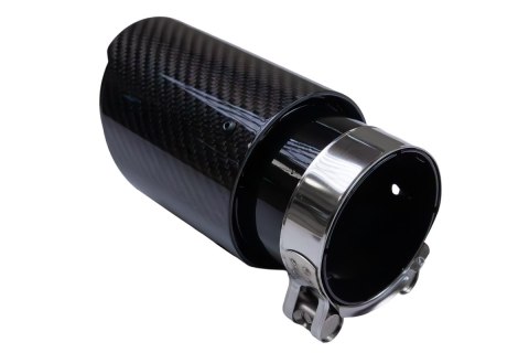 Końcówka tłumika 89mm wejście 70mm Carbon Gloss