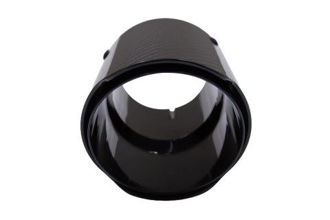 Końcówka tłumika 89mm wejście 70mm Carbon Gloss