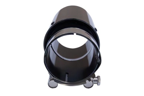 Końcówka tłumika 89mm wejście 70mm Carbon Gloss