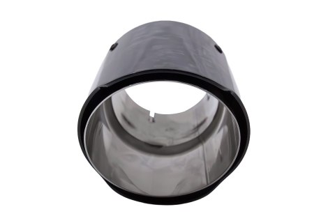 Końcówka tłumika 89mm wejście 70mm Carbon Gloss