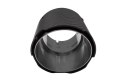 Końcówka tłumika 89mm wejście 70mm Carbon Matt