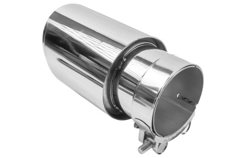 Końcówka tłumika 89mm wejście 70mm Polerowana