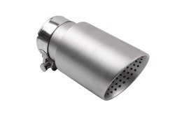 Końcówka tłumika 89mm wejście 70mm Szczotkowana