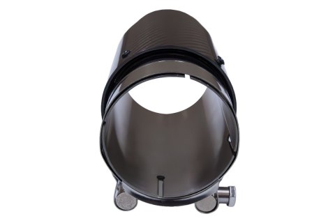 Końcówka tłumika 89mm wejście 76mm Carbon Gloss