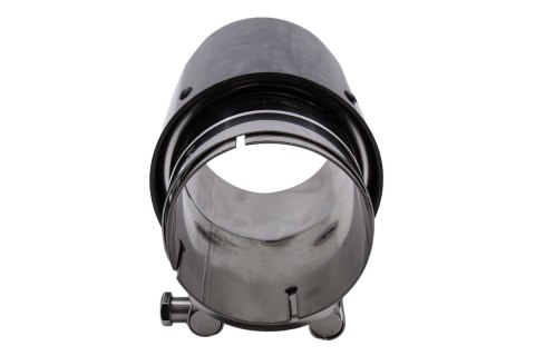 Końcówka tłumika 89mm wejście 76mm Carbon Gloss