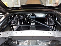 Rollbar skręcana pół klatka Nissan 350z Red
