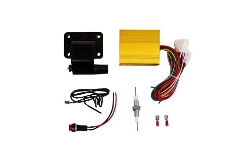 Zestaw miotaczy ognia z układu wydechowego