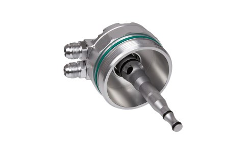 Adapter filtra oleju TurboWorks BMW M52 M54 M56 Srebrny