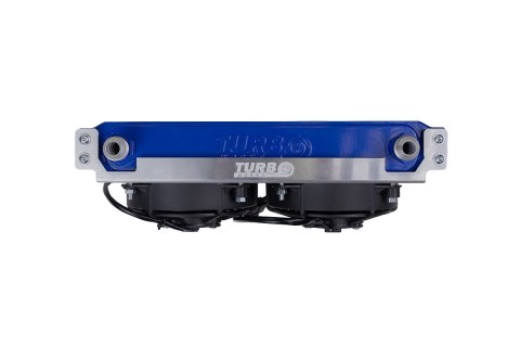 Cooling Plate TurboWorks Chłodnicy Oleju 15 rzędowej Race 5 calowy wentylator Dual