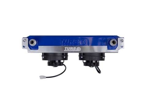 Cooling Plate TurboWorks Chłodnicy Oleju 19 rzędowej Race 4 calowy wentylator Dual