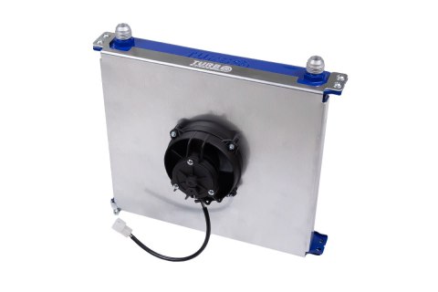 Cooling Plate TurboWorks Chłodnicy Oleju 19 rzędowej Race 4 calowy wentylator