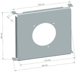 Cooling Plate TurboWorks Chłodnicy Oleju 19 rzędowej Race 5 calowy wentylator