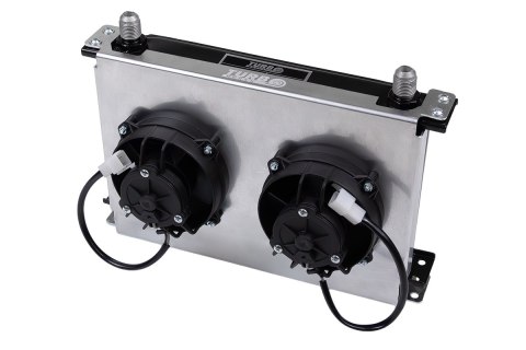 Cooling Plate TurboWorks Chłodnicy Oleju 25 rzędowej 4 calowy wentylator Dual