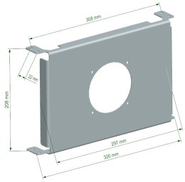 Cooling Plate TurboWorks Chłodnicy Oleju 25 rzędowej 4 calowy wentylator