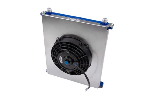 Cooling Plate TurboWorks Chłodnicy Oleju 25 rzędowej Race 7 calowy wentylator