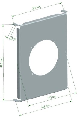 Cooling Plate TurboWorks Chłodnicy Oleju 30 rzędowej Race 7 calowy wentylator