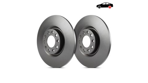 D2050 - Tarcze hamulcowe Premium Gładkie (Para) EBC Brakes MAZDA | CX3