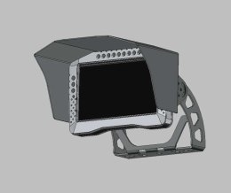 Daszek wyświetlacza ADU 7 Ecumaster RS Black