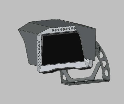 Daszek wyświetlacza ADU 7 Ecumaster RS Black