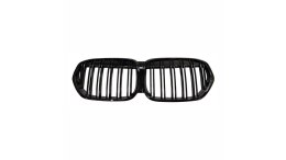 Grill BMW X1 F48 podwójne żeberka Gloss Black